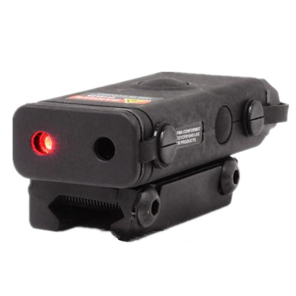 PEQ Tactical Lightweight MiNi PRO-LAS-PEQ10 red laser and LED Flashlight for airsoft hunting nylon made BK DE