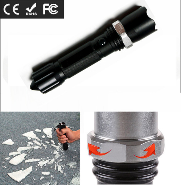 Hand hold high power T6 bicycling hunting equipment Mini Zoomable bike Torch ridding torch lighting led tactical 500M flashlight 3000Lumens