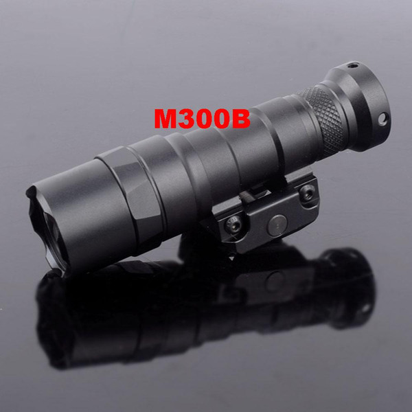 M300B Scout Light Tactica Weaponl Light Hunting Flashlight Constant / Momentary Output for 20mm Picatinny Rail