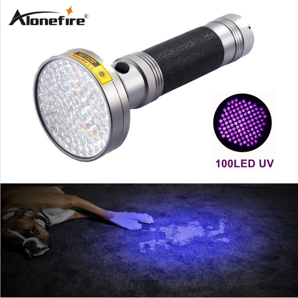 Alonefire Super 100 Led Uv Light 395 -400nm Led Uv Flashlight Torch Light 18w Uv Lamp Outdoor