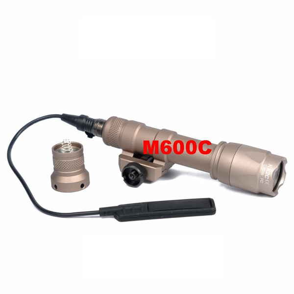 M600C Scout Light Tactical LED Weapon light Hunting Spotlight Constant and Momentary Output with Tail Switch