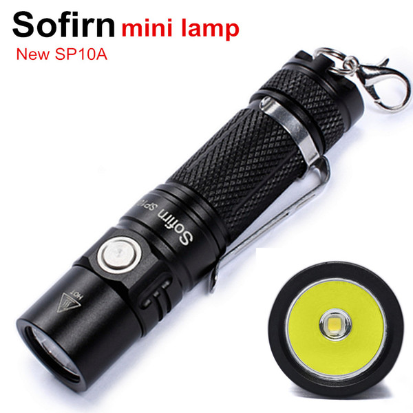 Sofirn New Sp10a Mini Portable Led Flashlight Aa Edc Pocket Light Cree Xp -G2 Portable Keychain Light Penlight Waterproof Lantern