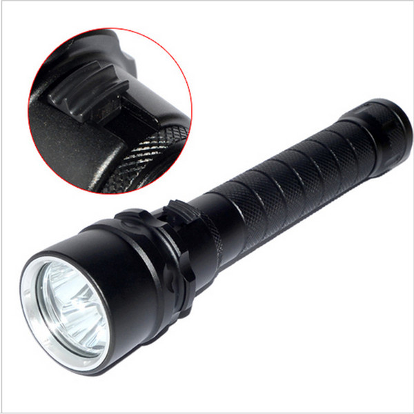 2017 4800lm 3 Leds Diving Flashlight Ip68 Waterproof Cree Xm -L L2 U3 Diving Flashlights Torch Light For Underwater Diver Lighting