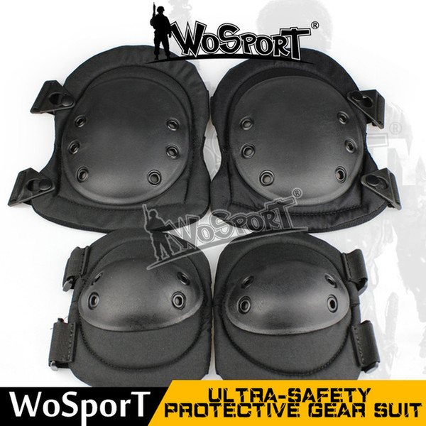 WoSporT Outdoor Kneepad Elbow Tactical Hunting Adult Ultra-Safety Guards Protective Durable Gear CS Field Equipment 3 colors