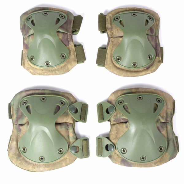 Tactical Protective Knee Pad Elbow Support Airsoft Paintball Combat Knee Protector Hunting Skate Scooter Kneepads