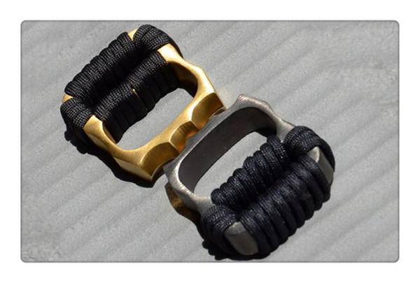 Wholesale Tied rope Thick Brass knuckles Knuckle dusters Belt Buckle Supplies