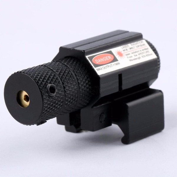 Powerful Tactical Mini Red Dot Laser Sight Scope Weaver Picatinny Mount Set for Gun Rifle Pistol Shot Airsoft Riflescope Hunting