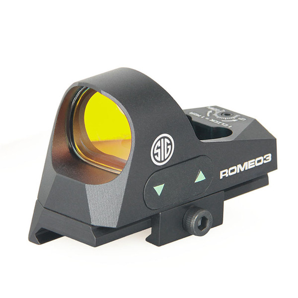 New SG ROMEO3 Micro Red Dot Sight 1x25 Reticle With QD Mount For 20mm Rail Base For Hunting Field sport