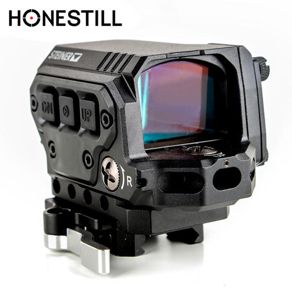 HONESTILL Red Dot Sight With IR Function For AR Airsoft Rifles Hunting Scope R1X Reflex Red Dot Sight