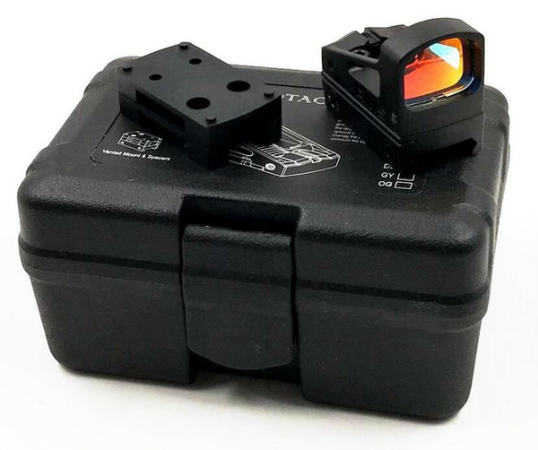 Tactical RMS Reflex Mini Red Dot Sight With Vented Mount and Spacers For Pistol Aluminium Hunting scopes