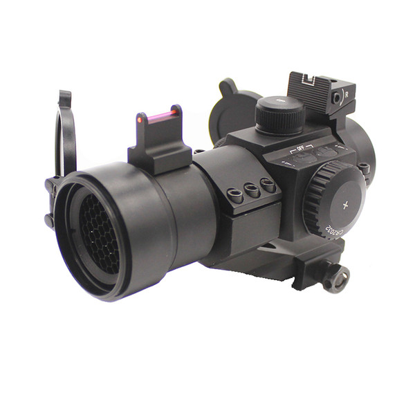 Outdoor Hunting Red Dot Sight Red Dot Aim Optical Sight Tilt-wall Red Dot Sight M3 Fiber Optical Sights for Air Rifles