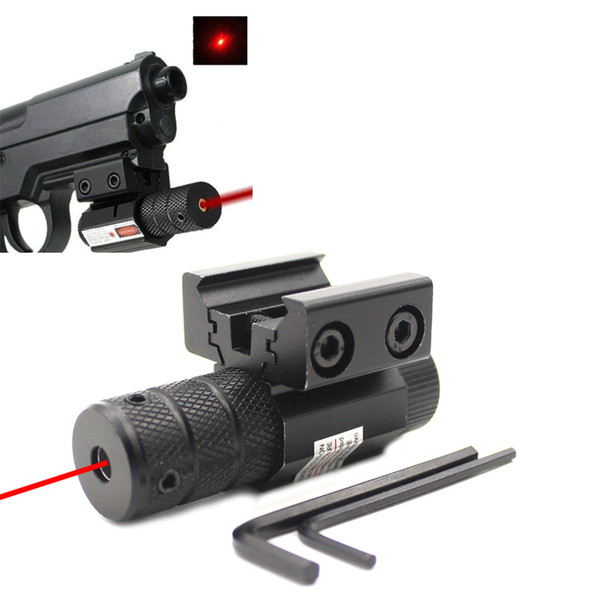 Compact Tactical Mini Red Dot Laser Sight Scope fit Picatinny Rail Mount 11mm 20mm Gear Equipment