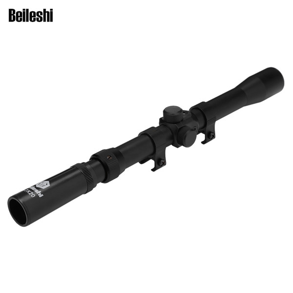 4X20EG Riflescopes Tactical Air Rifle Optic Spotting Scopes Sighting Telescope Mounting Mounts Hunting Sniper Scope 2017 New