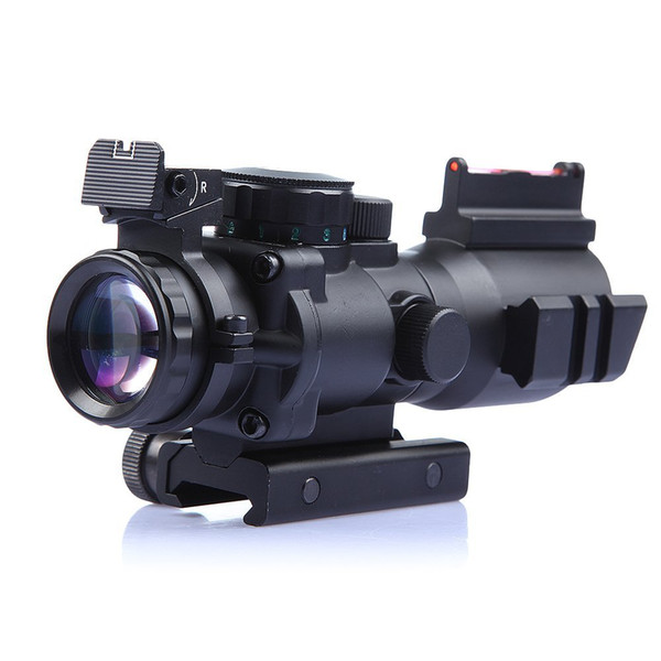 Tactical 4x32 Sniper Scope Mini Red Dot Airsoft Sight Hunting Scopes Riflescope Night Vision Rifle Scope for Hunting Shooting