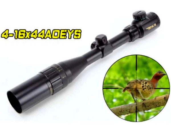 Optics 4-16X44 AOE Tacticle Riflescope Mil Dot Reticle Illuminated Hunting Socpe