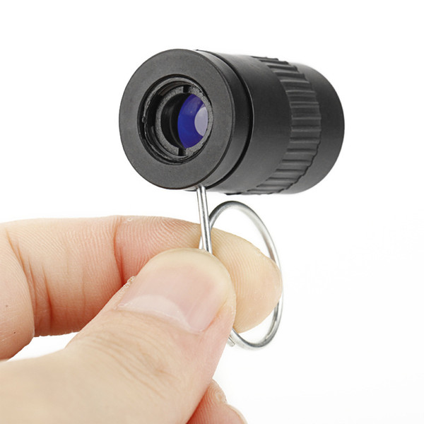 Mini Pocket Mini Telescope 2.5X17.5mm Super Miniature Finger Button Telescope