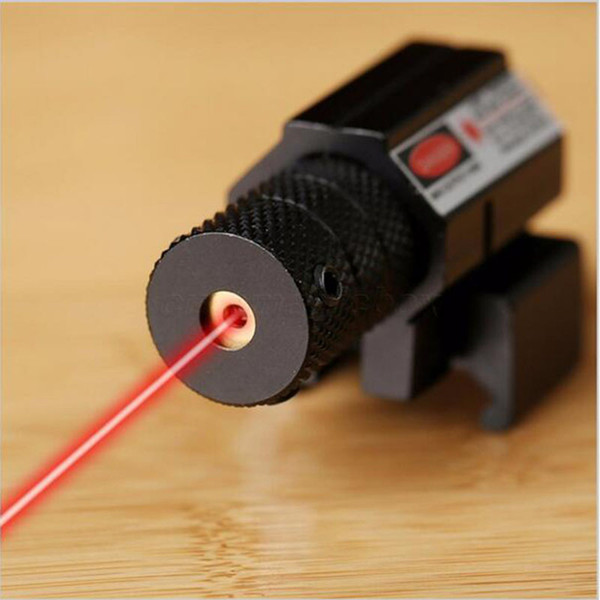 Matt Black Aluminum Alloy Material Red Dot Laser Sight Tactical Red Laser Beam Illuminator For Scope