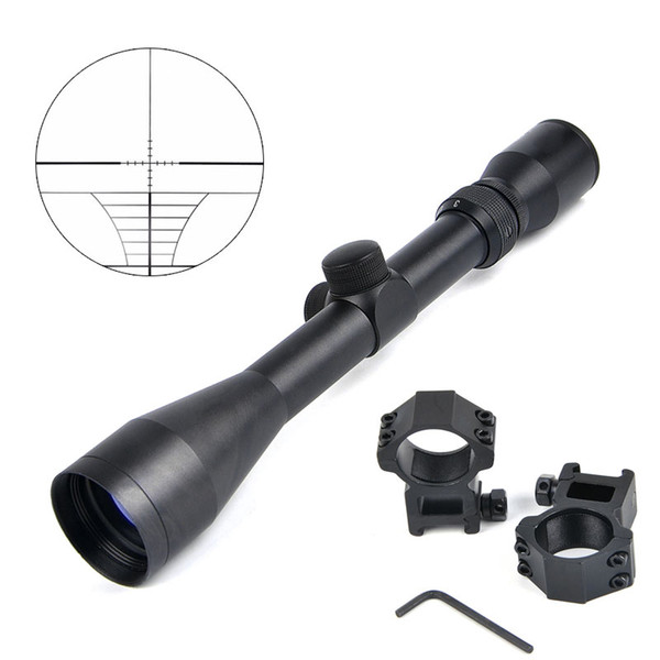 3-9X40 Tactical Riflescope Optic Sniper Deer Rifle Scope Hunting Scopes Airgun Rifle Outdoor Reticle Sight Scope