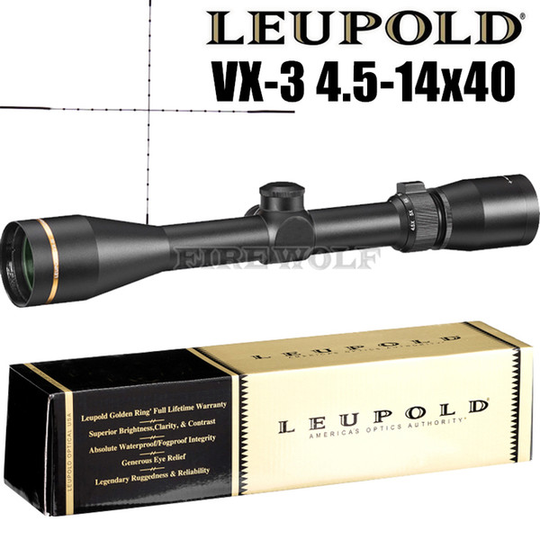 LEUPOLD VX-3 4.5-14x40 Mil-dot Riflescopes Rifle Scope Hunting Scope w/ Mounts