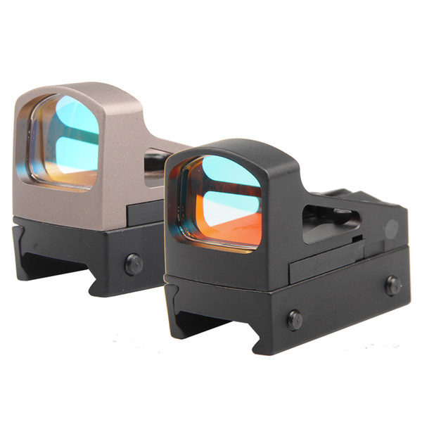 Tactical RMS Reflex Micro Red Dot Sight Scope With Ventilated Mounting and Spacers For Airsoft Pistol HT5-0035