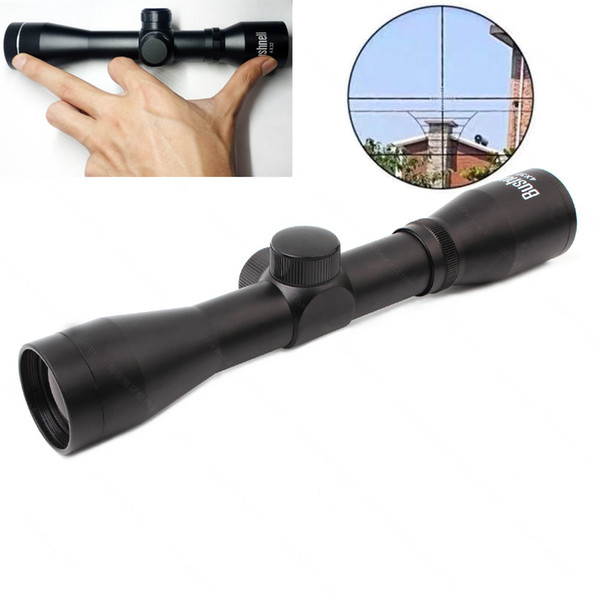 Outdoor tactical hunting air rifle 11mm 20mm picatine track metal tube mounted hd anti-seismic 4x32 sight