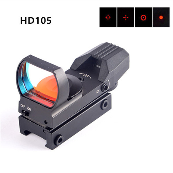 Holographic Red And Green Dot Tactical Riflescope Collimator Sight Multi Reticle Reflex Scope For Handgun Rifle Hunting