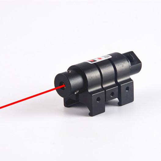 CBSEBIKE Tactical Dot Laser Sight Grip Mini Zeroing Scope With 20mm Picatinny Rail