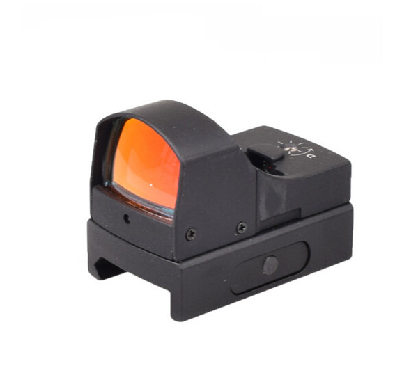 Mini Red Dot Sight Reflex Red Dot Scope With On/Off Switch Airsoft Hunting Shooting with 20mm Rail Mount