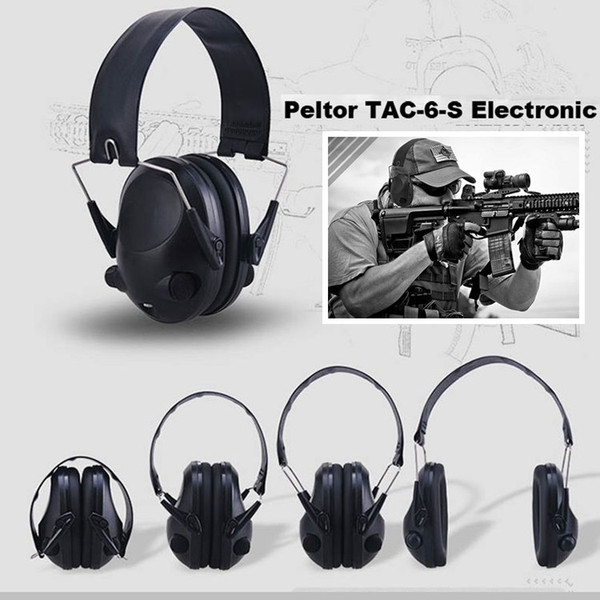 Emerson TAC-6-S Electronic Headset Hearing Protector Earmuffs Professional IPSC shooting