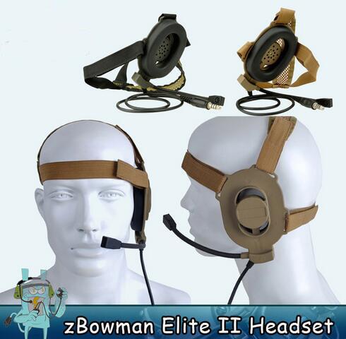 Z tactical Bowman Elite II Headset Earphone for Z-TAC bowman Unilateral headphone Airsoft Accessories Z027