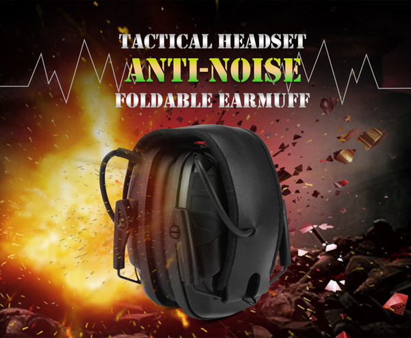 Ear Protectors Earmuff Tactical Headsets Shooting Hearing Protection noise reduction headphones Soundproof Ear Muff Anti-noise