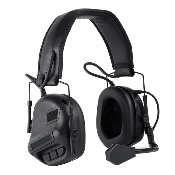 Tactical Headset Hunting Airsoft Headphone CS Shooting Headset Ear Protection Earphones Without Sound Pick Up & Noise Reduction Function