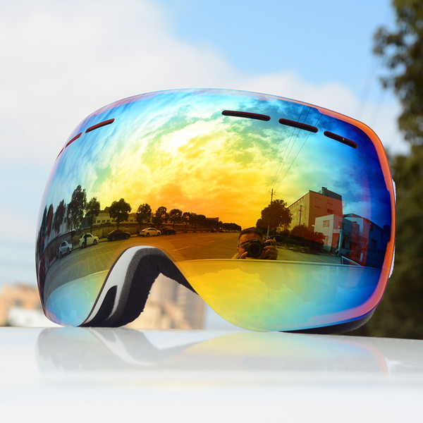 Adult Skiing Will Sphere Glasses Can Card Myopia Mirror / Double-deck Defence Fog Hx06 Long Hole tactical Resin Lenses