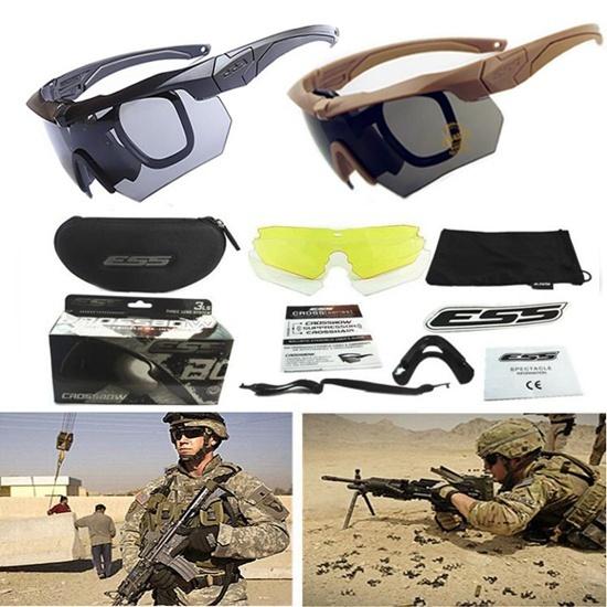 Outdoor Riding Bulletproof Glasses ESS Crossbow Shooting Outdoor Tactical Goggles