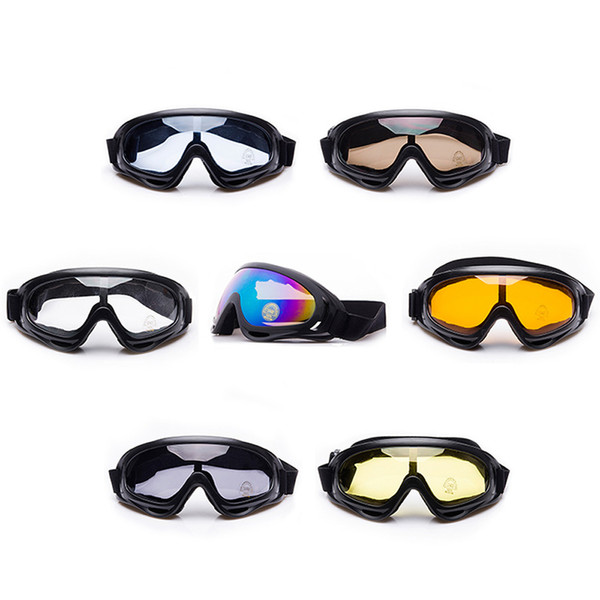 Tactical Airsoft Paintball Goggle Ski Motorcycle Goggles for Men Women Youth with Unbreakable Lens Windproof Cycling Glasses