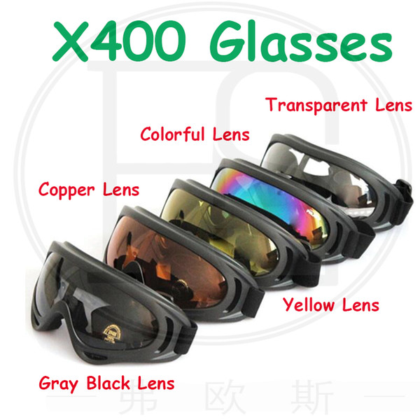 X400 Classic Style Tactical Soft Bullet Dart Explosion-proof Shock-resistant Protective Goggles for Nerf