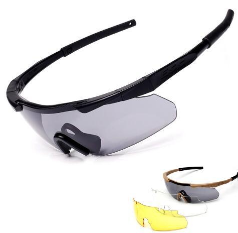 3 lens ESS Crossbow eyewear Sports US tactical goggles tactical ballistic shooting glasses outdoors Sunglasses