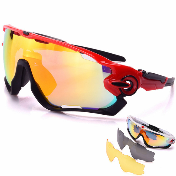 Outdoors Cycling Glasses System Bicycle Motion Sunglasses /9270 Three Piece PC tactical