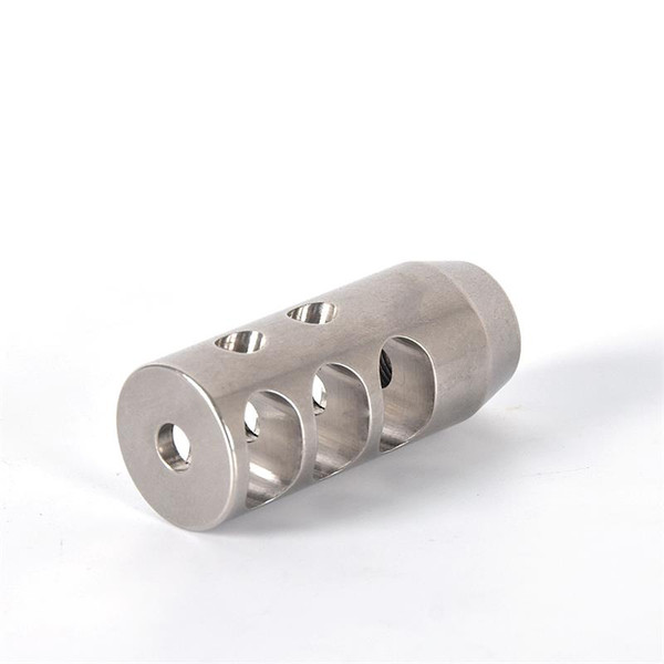 Hot selling Stainless steel .223 5.56 1/2x28 Threads Muzzle Brake Recoil Reducer Compensator muzzle brake