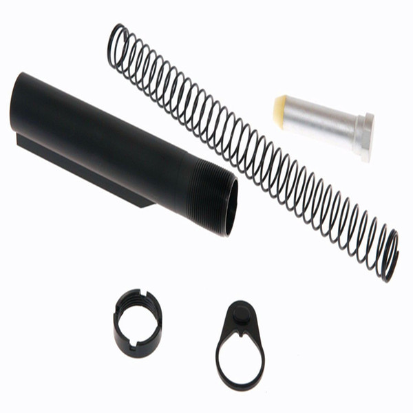 AR 15 AR15 Commercail 6 Position Buffer Tube Assembly Kit Commercail Size For AR-15 Stock