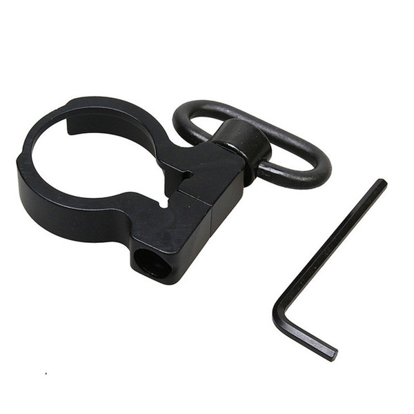 Tactical QD Quick Release Detach Sling Swivel Buffer Tube QD Sling Mount Adapter 30mm Rail Mount