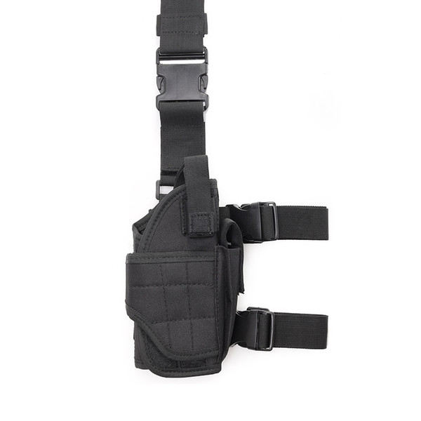 Adjustable Leg Holster Tactical Drop Leg Bag Airsoft Holster Right Leg Handgun Holster Gun Holder Pistol Right Handed