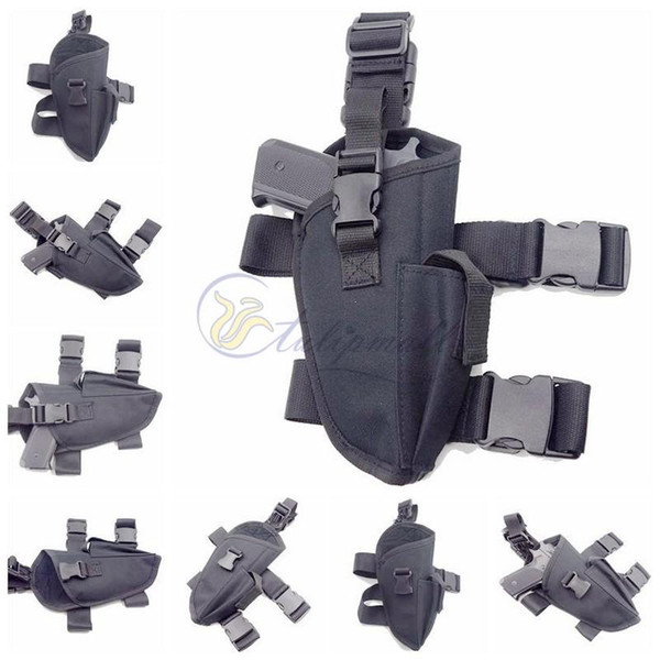 Drop Leg Adjustable Tactical Leg Holster Pistol Gun Holster ,leg holster Fits Right Handed