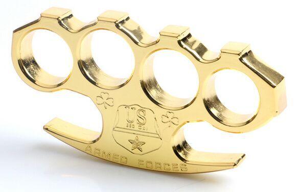 The evil spirit four fingers boxing buckle BRASS KNUCKLE DUSTERS