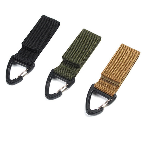 DHL Free Climb Accessory Carabiner High strength nylon tactical backpack key hook webbing buckle hanging system Belt buckle hanging