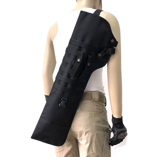 Tactical Shotgun bag pouch Rifle Scabbard Holster Long Gun Protection Carrier Shoulder Sling Backpack for hiking camping