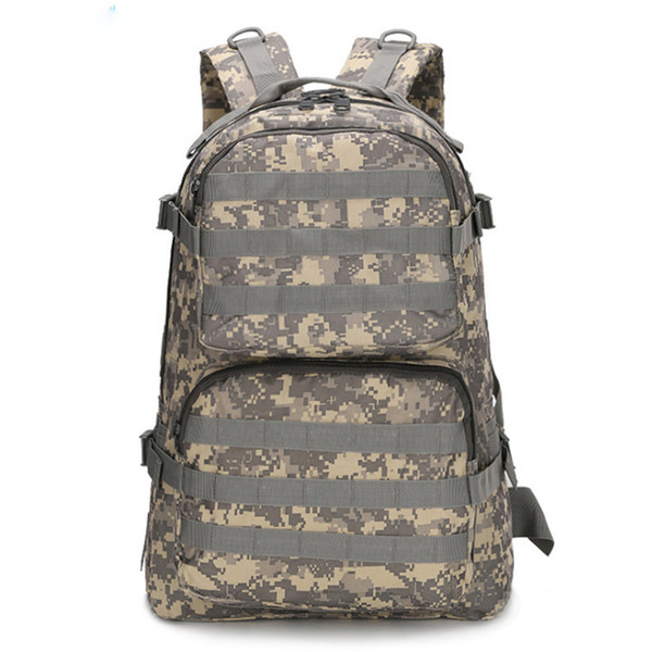 45L army 3D Tactical Backpack Bag Multifunction Sport Bag Molle Tactical Camouflage Water Resistant Backpack for Outdoor