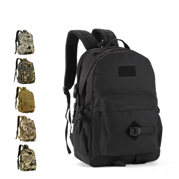 40L Army Tactical Backpackes Large capacity Outdoor Travel Leisure Climbing Hiking Waterproof Student Backpack