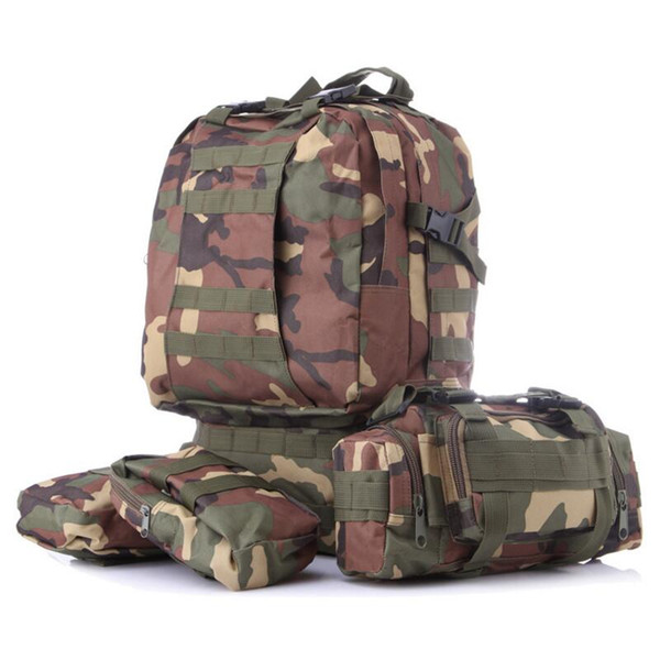 New Camping Bags Outdoo Molle Tactical Bag Rucksack Backpacks Vintage Hiking Camouflage Water Resistant Free Shipping