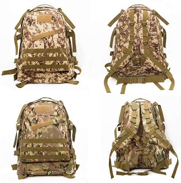 Top Field travel bag USA Marine Corps ACU camouflage 3D attack Bag Backpack outdoors Mysterious camouflage tactical Backpack handbag szm100